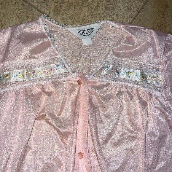 NWOT - improved living size large, 100% nylon pink pajamas - Picture 3 of 6